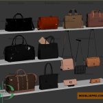 Handbag 3D Models for Download (2)