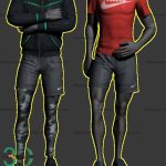 Sportswear 3D models